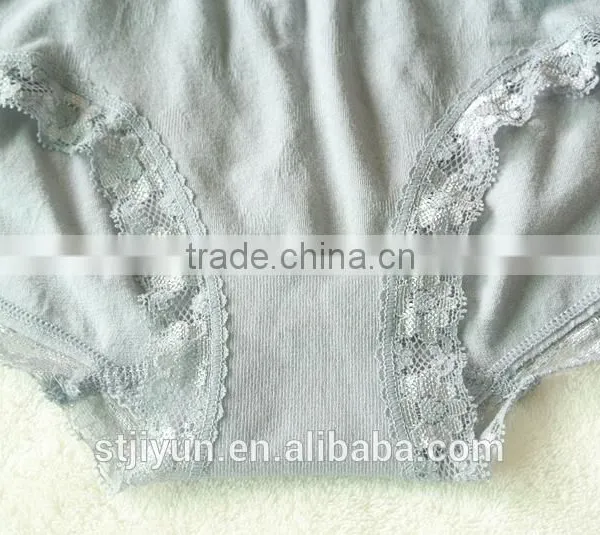 Panties Factory Women High Waist Seamless Underwear Young Girl Cotton Panty photo-2