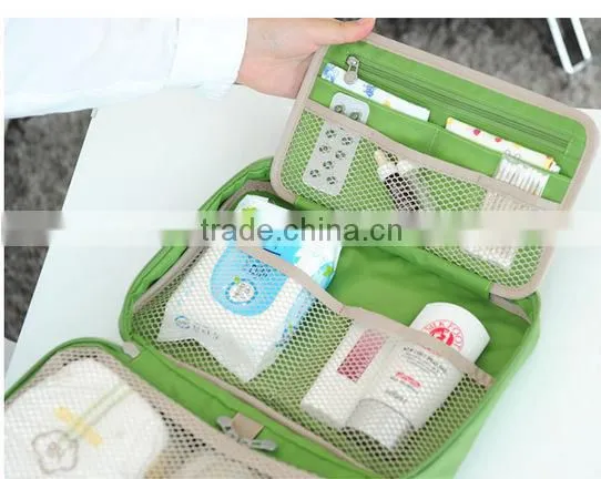J563 Travel Toiletries Bag Suspension Expansion of Large Capacity Wash Bag photo-2