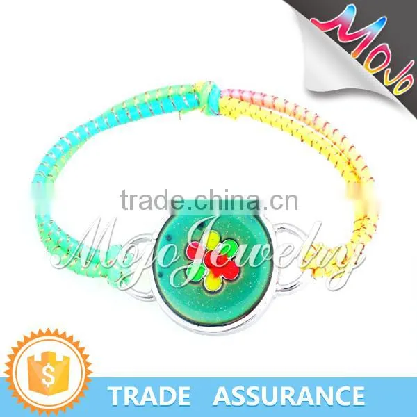 2015 Fashion Promotional Gift Metal Print Charm Bracelet With Your Own Logo photo-3