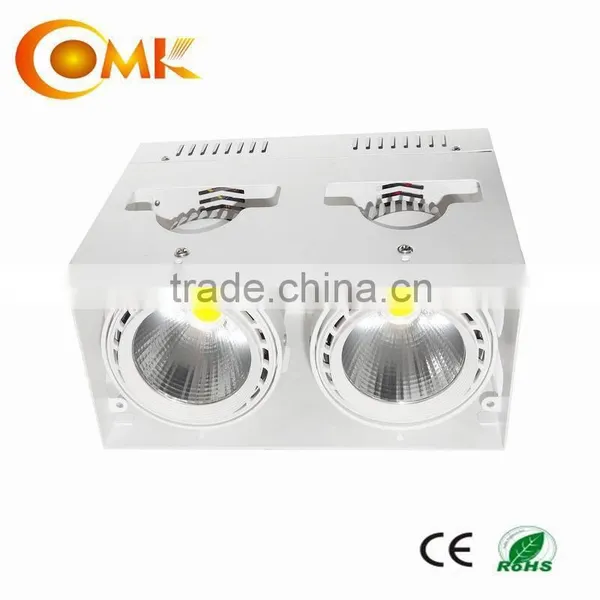 3*30W CXA2520 Triple Heads Adjustable LED Bean Grille Light ,Iron+Aluminum photo-2