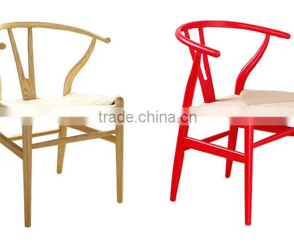 Modern Solid Wood Armrest Dining Arm Chairs
