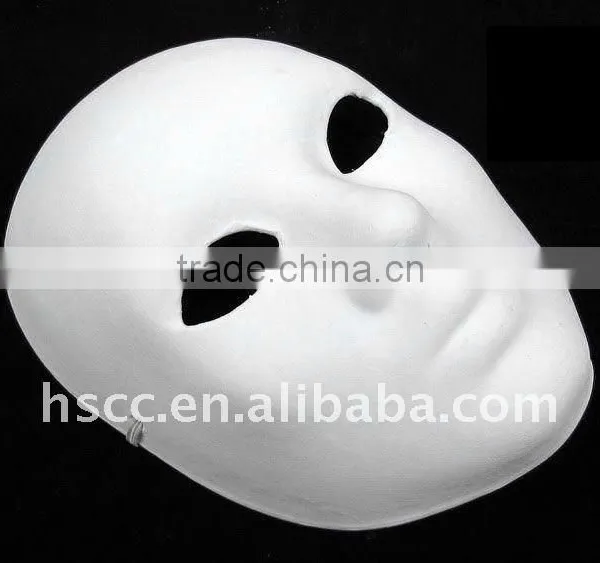 White Hand-painted Mask