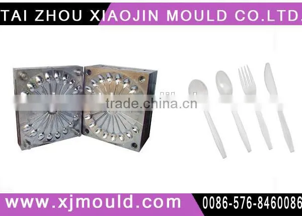 Injection Plastic Knife ,fork and Spoon Mold,plastic Knife Fork and Spoon Injection Mould photo-3