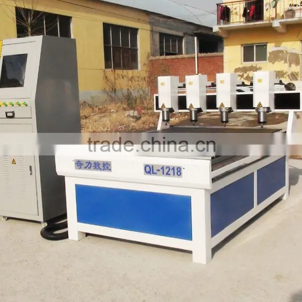 QL-1218 High Quality Price Good Independent Multi Spindle Aluminium Profile Cnc Machine for Sale photo-6