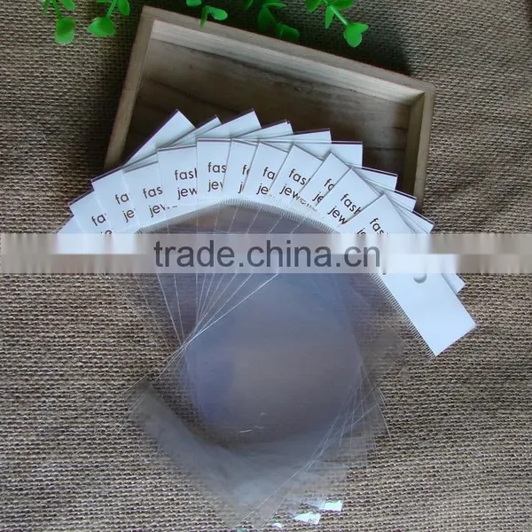 2014 Hot Sale Jewelry Packing Transparent PE Bag photo-4
