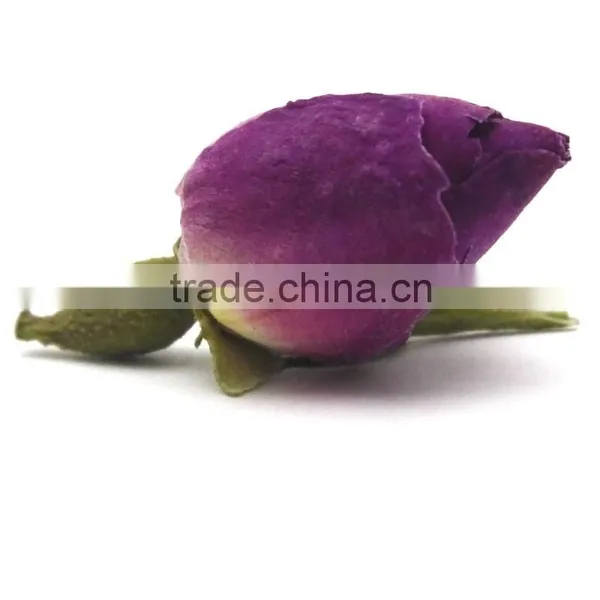 Organic France Dry Flower Tea for Women Anti-aging and Smooth Skin Fragrance Dried Flowers Purple Rose Buds Tea Rosa Herbal Tea photo-2