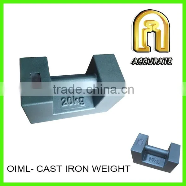 20kg 500kg 1000kg Cast Iron Casting Weight, Heavy Capacity Calibration Weight photo-2