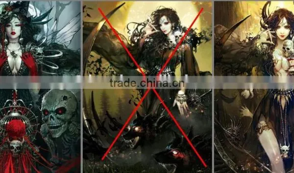 Existing 3D SKULL GIRLS, ZOMBIE GIRLS, SWORD GIRLS and BAT GIRLS photo-4