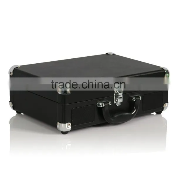 Home Vintage Suitcase Turntable With Aux in Headphone USB to PC Vinyl Convert photo-3