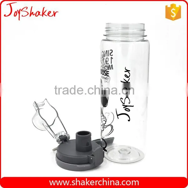 Tritan Material 600ML Airtight Plastic Water Bottle BPA Free photo-2