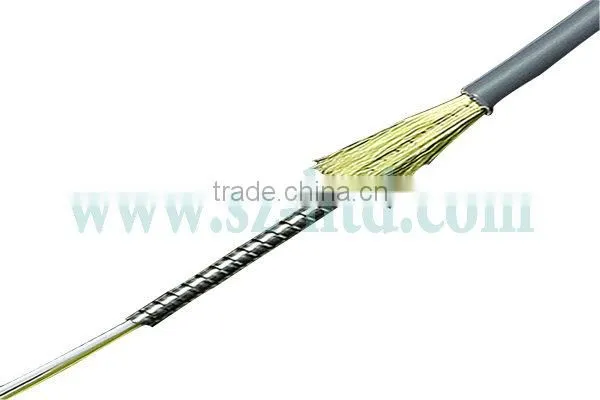 China Cable Manufacturers Round Tight-buffered Armored Fiber Optic Cable