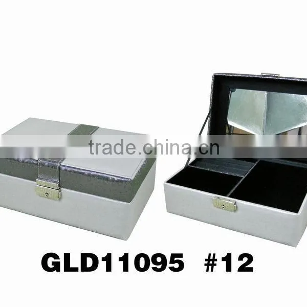 Snap Jewelry Box With Mirror With Lock Factory Sale Directly photo-4