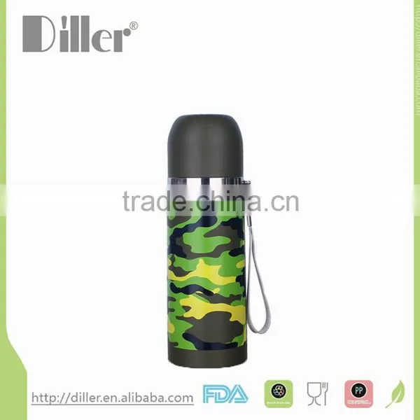 Colorful Bullet Shape Stainless Steel Water Vacuum Flask Thermos Mug 350ML/500ML photo-4