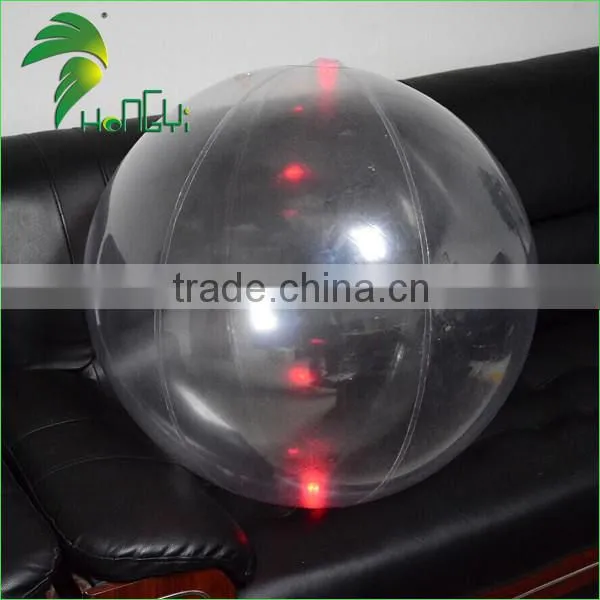 Hongyi New Magic Special 0.18mmPVC Lighting Inflatable LED Balloon For Wedding Decoration photo-4