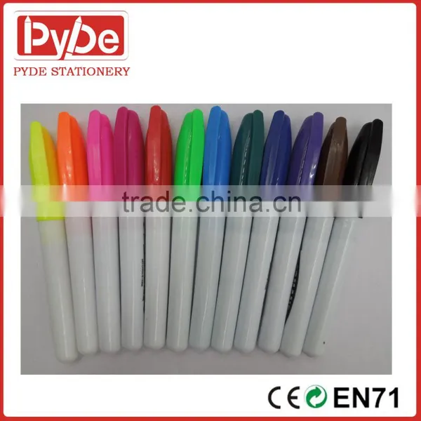 Fine Point Permanent Markers, 12-Pack, Assorted Colors photo-2