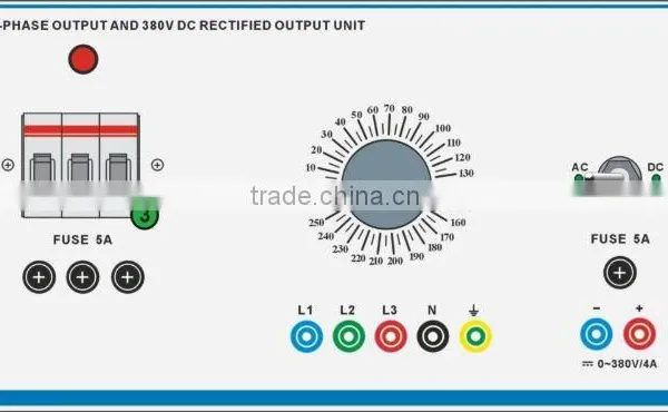 TB-150 MULTI PURPOSE WORKSTATION UNITS - AC & DC POWER SUPPLY UNIT