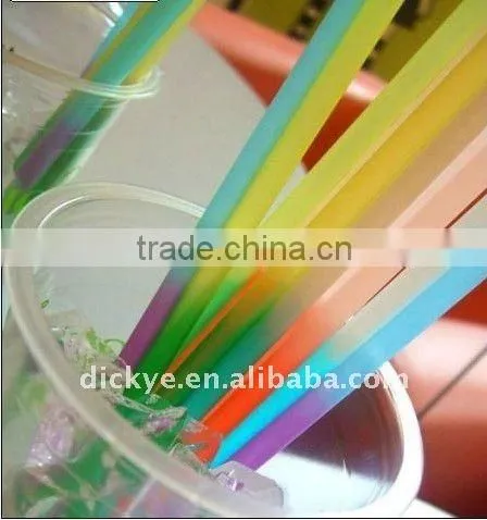 Hot or Cold Changing Color Straws,reusabe Straw