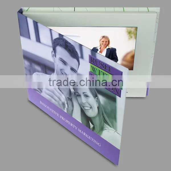 7 Inch Magnetic Switch Lcd Video Brochure Card Video Brochure Module Video Brochure Card With Best Price photo-5