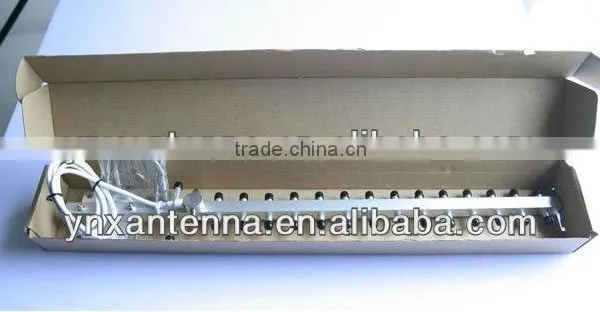Factory price RPID 868mhz yagi antenna (16 elements) Outdoor directional antenna with SMA/N female & low signal loss cable