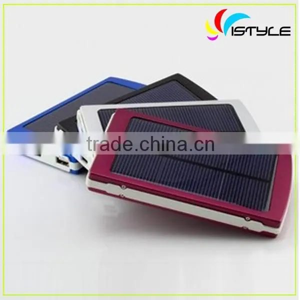 Solar Backup Power Bank,for Ourtdoor Charging Solar Power Bank 8000mah