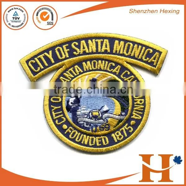 Custom High Quality Embroidery Number Hook and Loop Fastener Patches,embroidered Number Patches photo-5