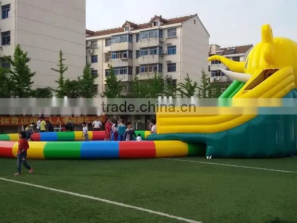 Commercial Giant Inflatable Water Slide With Pool/ Water Park for Sale photo-6