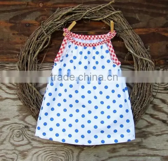 (CS832#white)girl Summer Outfit 2pc Short Sets With Polka Dot Printing Woven Short Sets photo-2