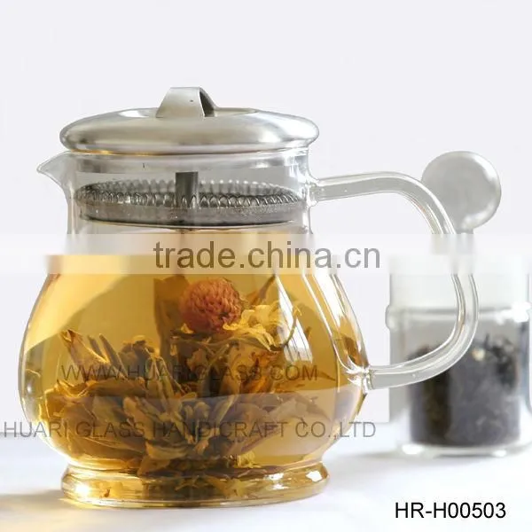 Wholesale Glass Teapot With Infuser