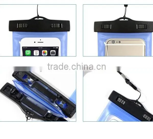 YZ PVC Mobile Phone Waterproof Bag for Men and Women Universal Mobile Waterproof Bag for Sport Swimming Diving Waterproof Bag photo-5