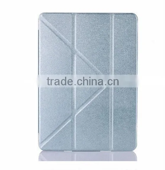 Pu Leather Three Folder Transformers Case for Tablet For Ipad Air Case D0107 photo-4