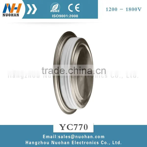 YC770 1200~1800V 2100A 2100a Fast Thyristor High Power Thyristor Inverter photo-3