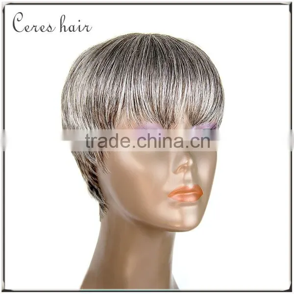 Brazilian Human Hair Short Hair Wig Most Attractive Design for Yong Girls photo-5