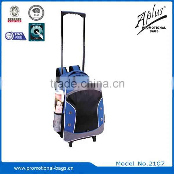 New Products Trolley Bag Trolley Backpack With Wheels 2107# photo-2