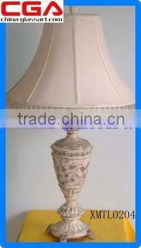 Hot Sale Modern Polyresin Base And Fabric Table Lamp for Home Decorative photo-4