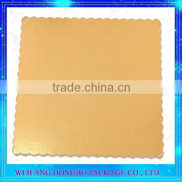 China Mill Supplier Golden Foil Paper Board For Cake Decorating photo-5