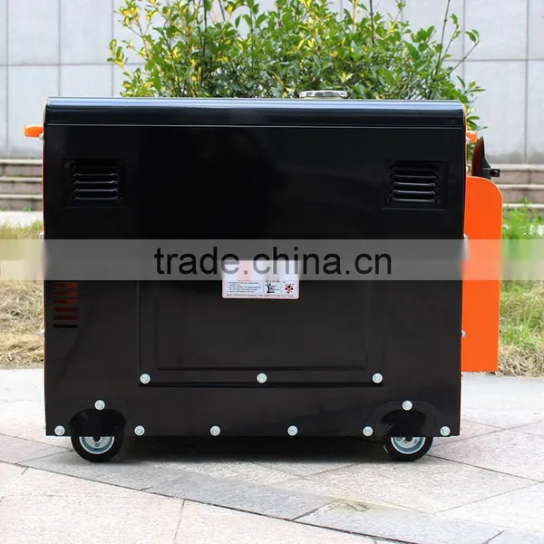 BISON China 6kva Silent Diesel Generator Set Standard 220v to 380v Home Use Diesel Generator photo-4