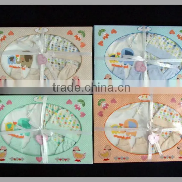 Baby Clothes Gift Set Box Packing 5pcs Set