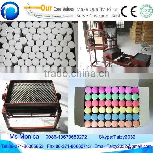 chalk processing machine/colourful chalk machine/extruded chalk