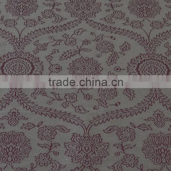 New Arrival 100% Polyester Embroidery Window Curtain Fabric photo-3