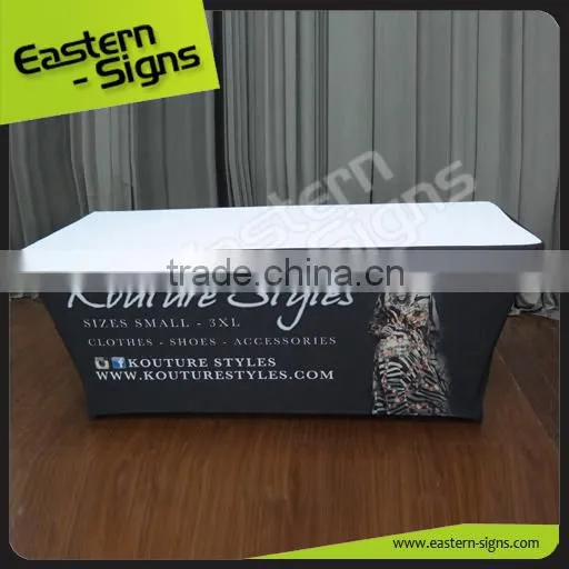 Custom Cheap Table Cloth Used For Advertising Cheap Polyester Table Cloth photo-2
