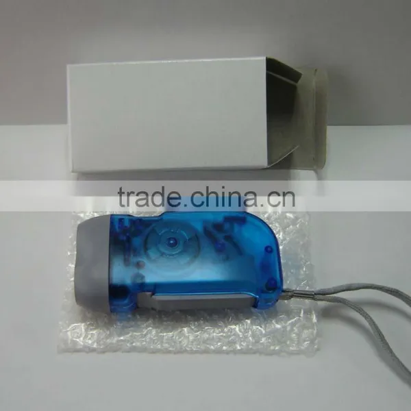 HEYU Hand Press Dynamo Led Flashlight for Promotion Quality Choice photo-5