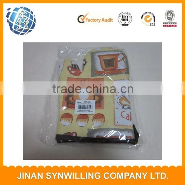Personalized Kitchen Tool Sets 100% Cotton Oven Glove and Oven Square Mat photo-4