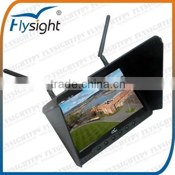 C521 Flysight 7 Inch LCD FPV Monitor With 5.8G Wireless Video Receiver for RC Helicopter/Drone photo-5
