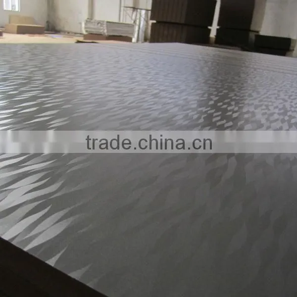 Magic Silvery Grey Color Melamine MDF Board