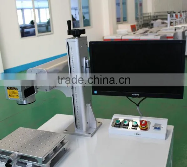 Metal/steel/gold/silver/logo/PCB/keyboard Fiber Laser Marking Machine Price / Portable Laser Marker photo-4