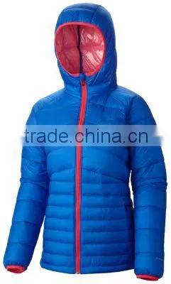 Padding Outdoor Blue Down Jacket for Women photo-2