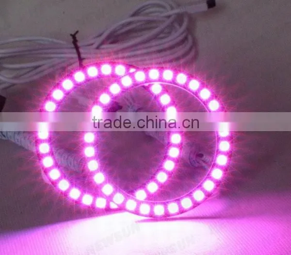 4 X80mm 5050SMD 30leds RGB Angel Eyes for All Car, DC 12 V Universal Use Color Changing Led Angel Eyes Rgb Rings 80mm photo-6