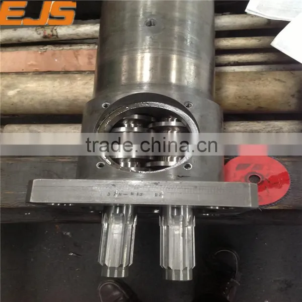 Twin Screw and Barrel Extruder Concial Double Screw Barrel From Zhou Shan photo-3