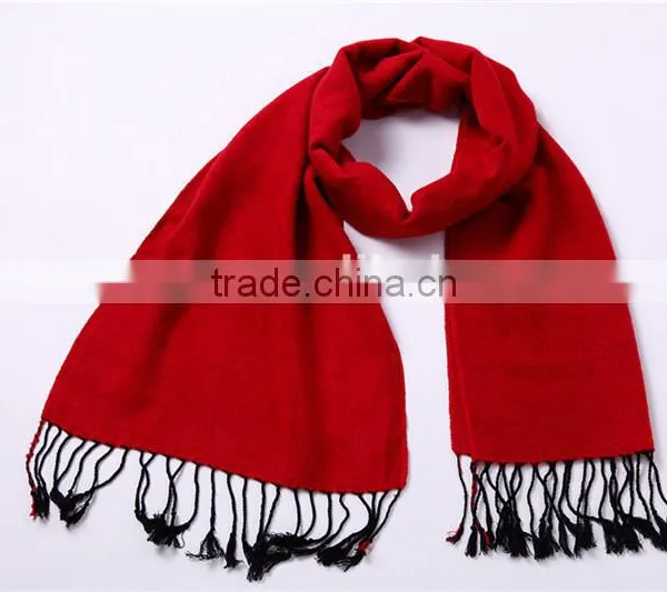 Hot Selling Fashion Plain Viscose Scarf Solid Color D800-79 photo-2