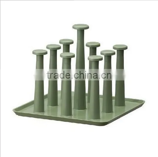The Kitchen Drain Cup Holder Glass Storage Shelf/glass Cup Tray/shot Glass Holder Tray photo-6